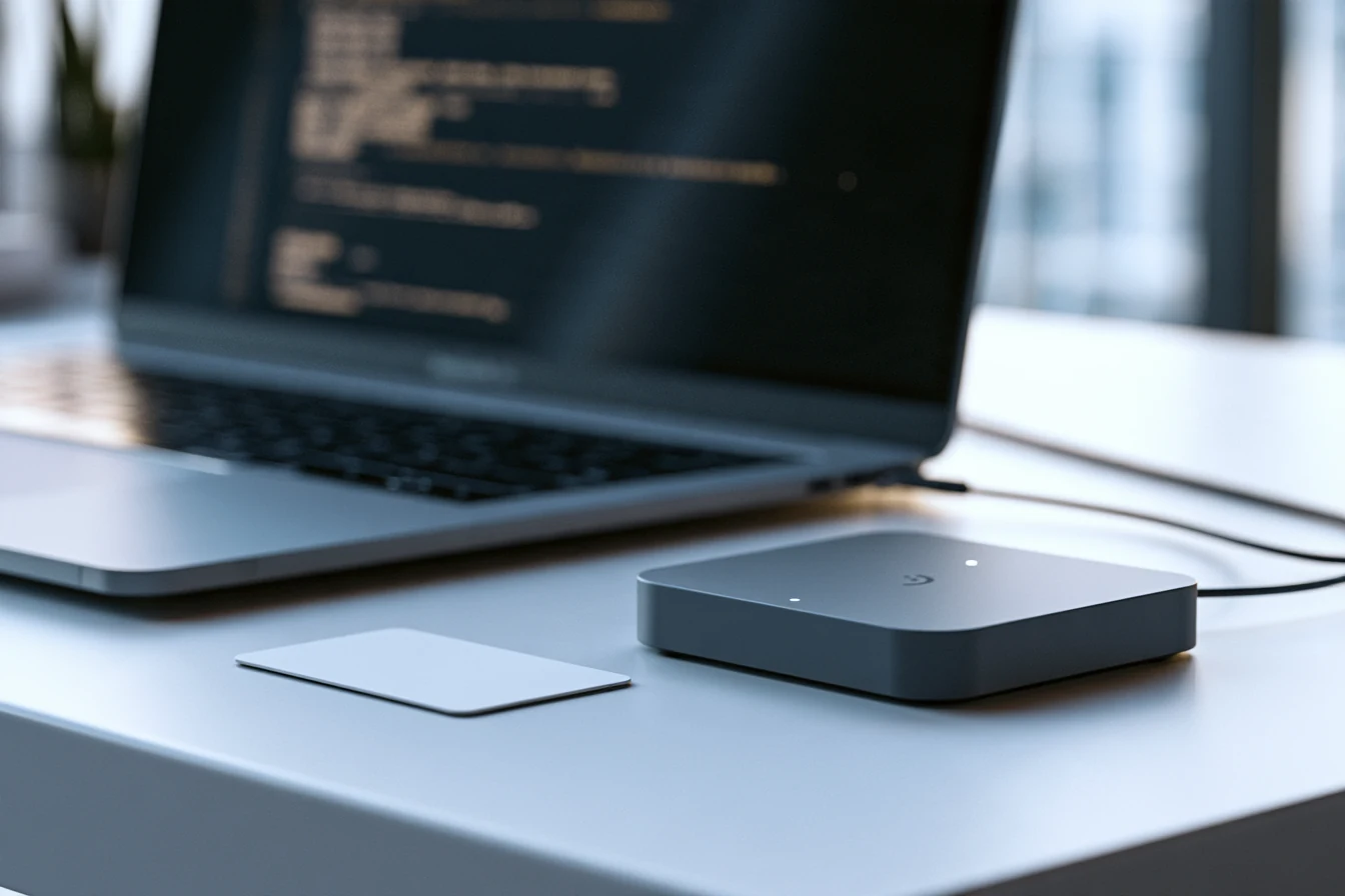 Contactless reader and development workstation representing cross-platform reader communication